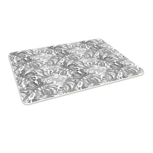 Podłogowa mata winylowa pod fotel krzesło SZAR LIŚCIE MONSTERY