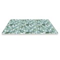 Podłogowa mata winylowa pod fotel krzesło LIŚCIE LISTKI