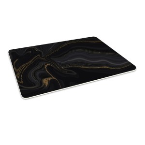 Podłogowa mata winylowa pod fotel krzesło CIEMNY KAMIEŃ