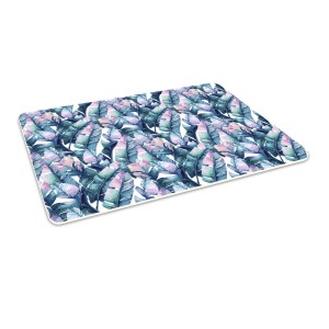 Podłogowa mata winylowa pod fotel krzesło TROPIKALNE LIŚCIE