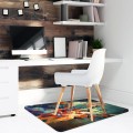 Podłogowa mata winylowa pod fotel krzesło ABSTRAKCJA KOLORY