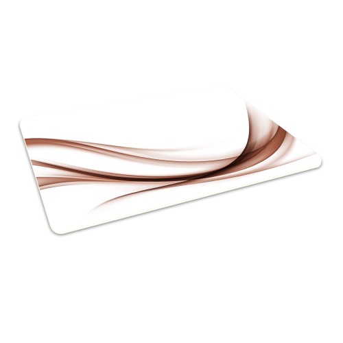 Antypoślizgowa mata winylowa pod fotel ABSTRAKCJA FALA