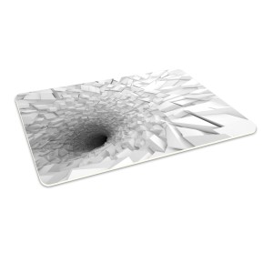 Podłogowa mata winylowa pod fotel krzesło ABSTRAKCYJNY WZÓR 3D 