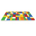 ANTYPOSLIZGOWA MATA WINYLOWA DLA DZIECI KLOCKI LEGO KOLORY 