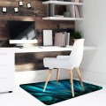 Podłogowa mata winylowa pod fotel krzesło ABSTRAKCYJNA FALA
