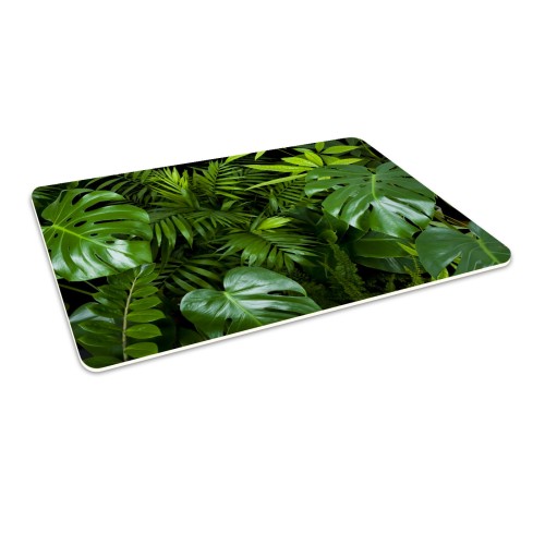 ATYPOŚLIZGOWA mata winylowa pod fotel krzesło LIŚCIE MONSTERY