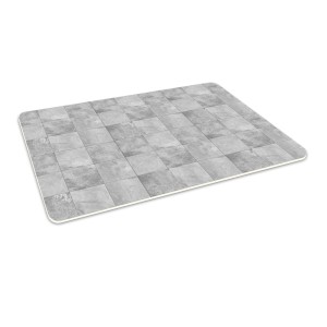 Antypoślizgowa mata winylowa pod fotel krzesło BETONOWE KAFLE