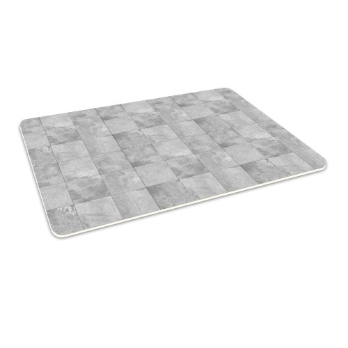 Antypoślizgowa mata winylowa pod fotel krzesło BETONOWE KAFLE