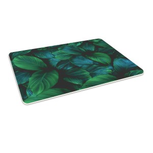 Antypoślizgowa mata winylowa pod fotel krzesło ZIELONE LIŚCIE 