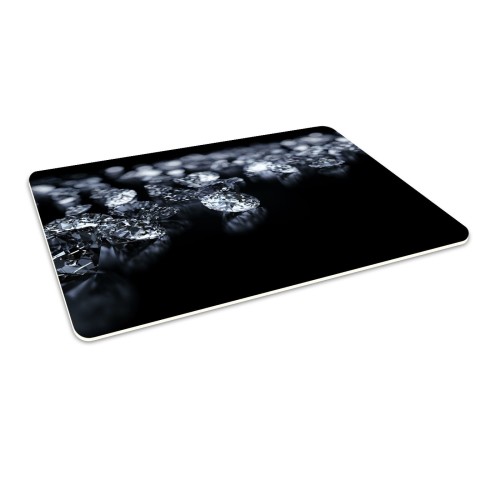 Dekoracyjna mata winylowa pod fotel krzesło KAMIENIE DIAMENTY