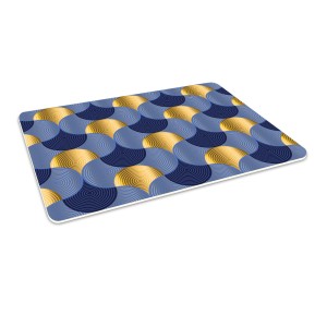 Elegancka  mata winylowa pod fotel krzesło ABSTRAKCJA WZORY