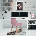 Winylowa podkładka mata pod fotel krzesło ELEGANCKI MARMUR