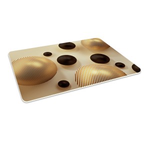 Winylowa mata podłogowa pod fotel krzesło KULE 3D