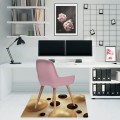 Winylowa mata podłogowa pod fotel krzesło KULE 3D
