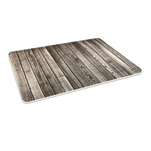 Winylowa mata podłogowa pod fotel krzesło DREWNO NATURALNE DESKI