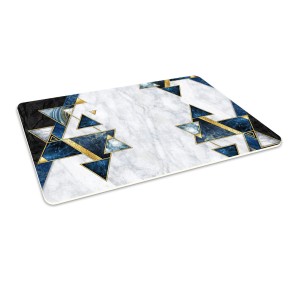 OCHRONNA mata podłogowa pod fotel krzesło ELEGANCKI MARMUR