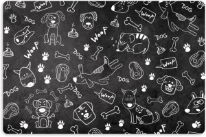 Mata pod miskę legowisko dla psa antypoślizgowa wodoodporna DLA ZWIERZĄT 