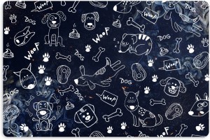 Mata podkładka pod miskę legowisko dla psa antypoślizgowa wodoodporna