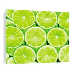 Hartowana osłona płyty indukcyjnej ze szkła limonka limonki do kuchni