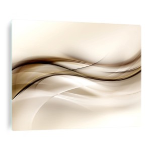 Hartowana osłona płyty indukcyjnej ze szkła Abstrakcyjne beż brąz