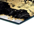 Hartowana osłona płyty indukcyjnej ze szkła abstrakcja marble granat