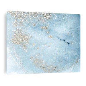 Hartowana osłona płyty indukcyjnej ze szkła abstrakcja błękit