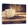 Hartowana osłona płyty indukcyjnej ze szkła kawa retro filiżanka coffe