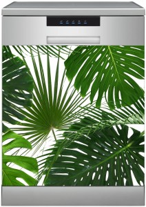 Naklejka na zmywarkę Liście Monstera