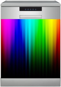 Naklejka na zmywarkę Przejście RGB
