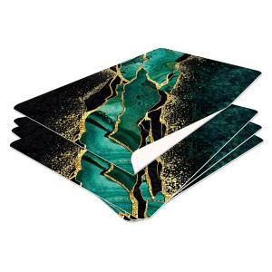 zestaw 4x podkładka pod talerz z winylu trwałe zmywalne nowoczesne