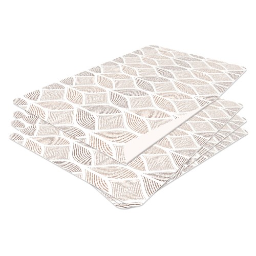 Podkładka MATA na stół pod talerze zestaw 4 sztuki DELIKATNY JASNY WZÓR