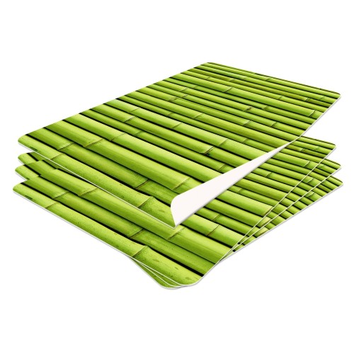 Podkładka MATA na stół pod talerze zestaw 4 sztuk BAMBUS ZIELONY