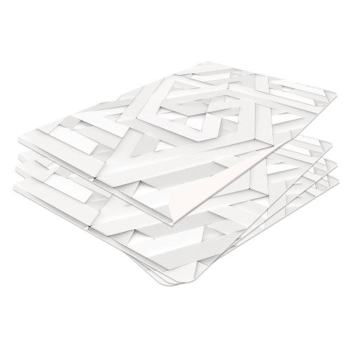 Podkładka MATA na stół pod talerze zestaw 4 sztuk GEOMETRYCZNE WZORY