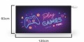 Osłona na kaloryfer MATA MAGNETYCZNA dla dzieci PLAY GAMES NEON NAPIS