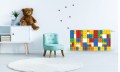 Osłona na kaloryfer MATA MAGNETYCZNA dla dzieci KOLOROWE KLOCKI JAK LEGO