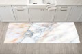 Dywan kuchenny mata podłogowa ochronna do kuchni DELIKATNY MARMUREK