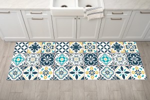 Dywanik winylowy ochronny do kuchni na podłogę ARABSKIE WZORY