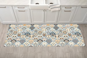 Chodniczek mata podłogowa ochronna do kuchni MAROKAŃSKIE KAFELKI 