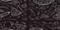 Dywan winylowy do kuchni mata antypoślizgowa na podłogę PIZZA 
