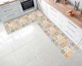 Dywanik winylowy mata antypoślizgowa ochronna do kuchni PORTUGALSKI PATCHWORK 