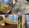 Chodniczek do kuchni mata antypoślizgowa ORIENTALNY PATCHWORK 