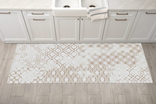 Dywanik kuchenny mata antypoślizgowa do kuchni DELIKATNY WZÓR 