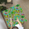 Naklejka laminowana na STOLIK IKEA dla dzieci ULICA DROGA MIASTO