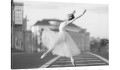 Obraz Ballerina w centrum miasta DO SALONU SYPIALNI 