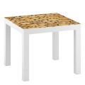 Naklejka laminowana na STOLIK IKEA LACK NATURALNE DREWNO PIEŃ