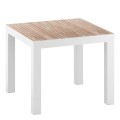 Naklejka laminowana na STOLIK IKEA LACK DELIKATNE DESECZKI DREWNO