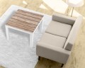 Naklejka laminowana na STOLIK IKEA LACK NATURALNE DREWNO DESKI