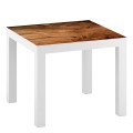 Naklejka laminowana na STOLIK IKEA LACK PRZEKRÓJ DREWNA DESKA