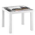 Naklejka laminowana na STOLIK IKEA LACK NEW YORK STREET TAXI