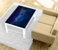 Naklejka laminowana na STOLIK KAWOWY IKEA LACK KOSMOS GWIAZDY